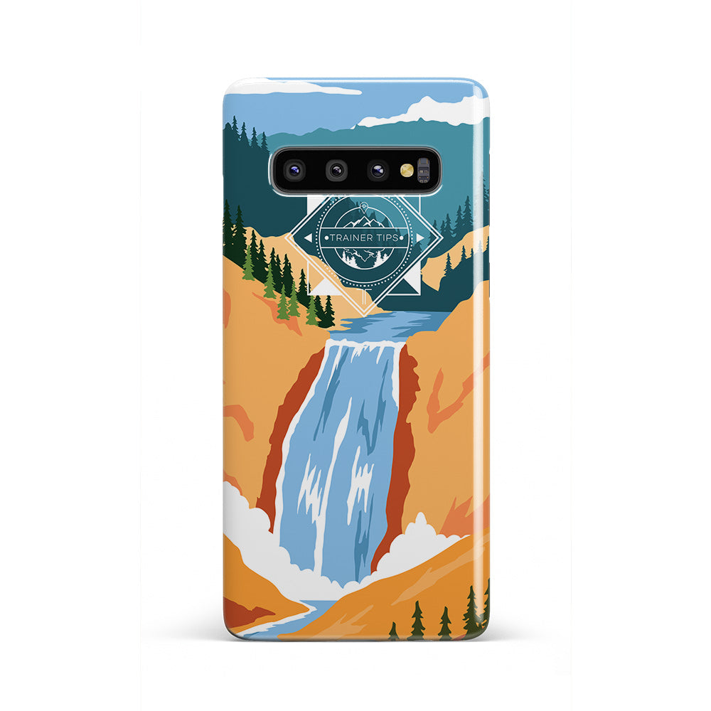 Retro Parks Yellowstone Samsung Galaxy Case