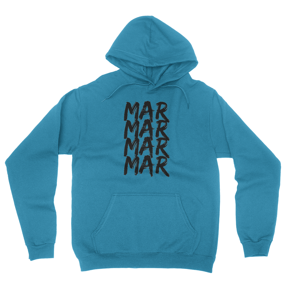 MarMar Stacked - Unisex Pullover Hoodie Antique Sapphire