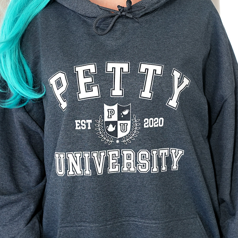 Petty University Dark Heather Hoodie