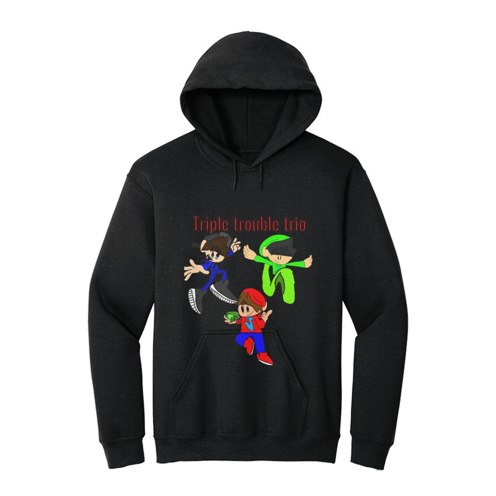 Jk's hero trio hoodie