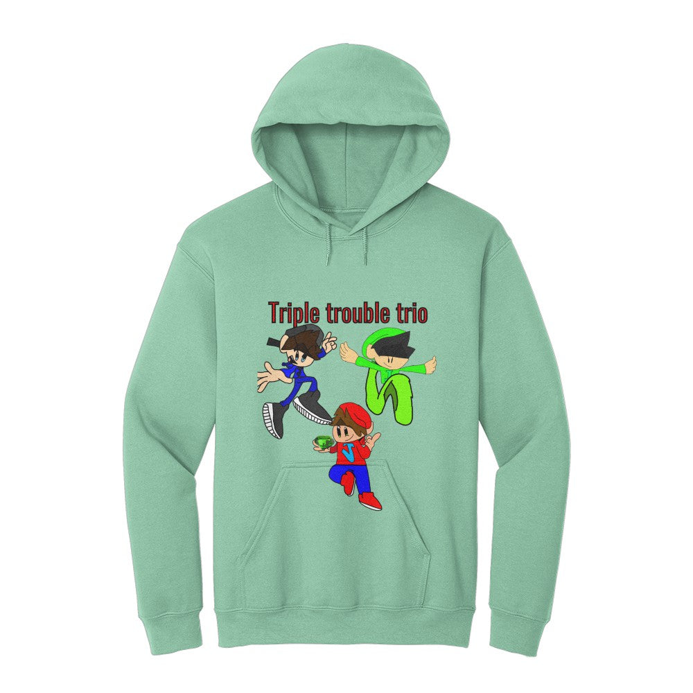 Jk's hero trio hoodie