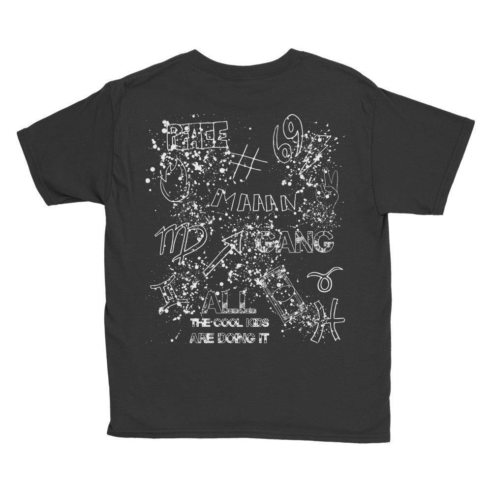 Kids Outta Here Double-Sided Shirt (White Ink)