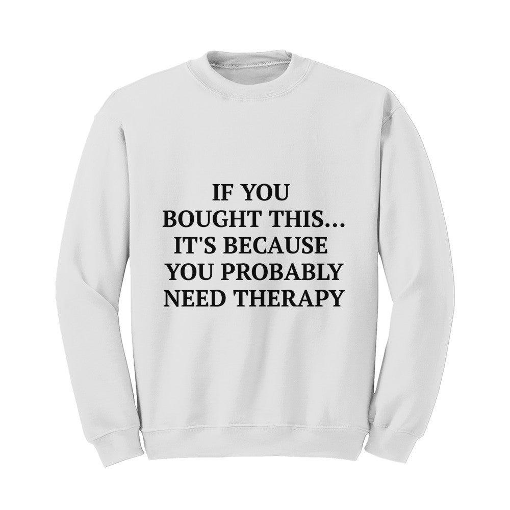 Kris Therapy Sweater (White)