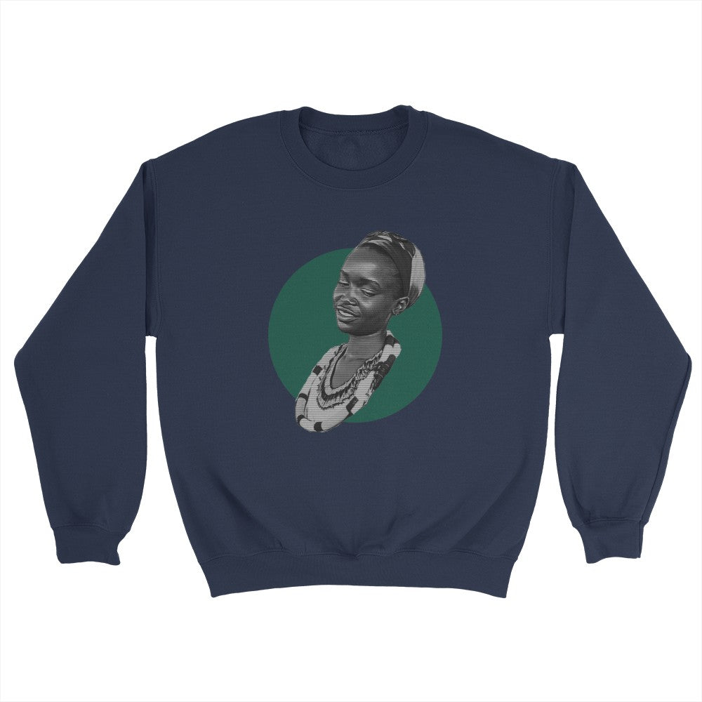 Mama Africa Green Logo Sweater