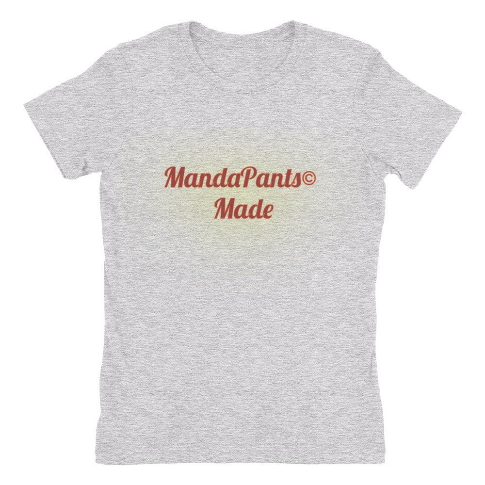 MandaPants made© Perfect Print Women`s Slim Fit Tee