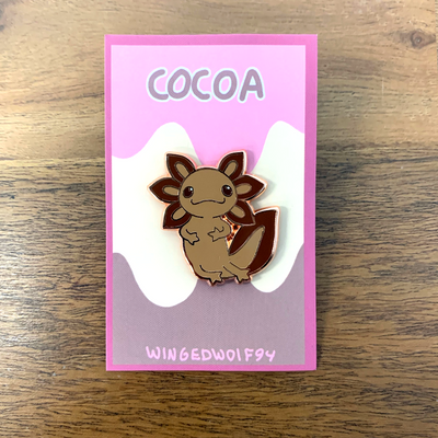 wingedwolf94 - Cocoa Pin