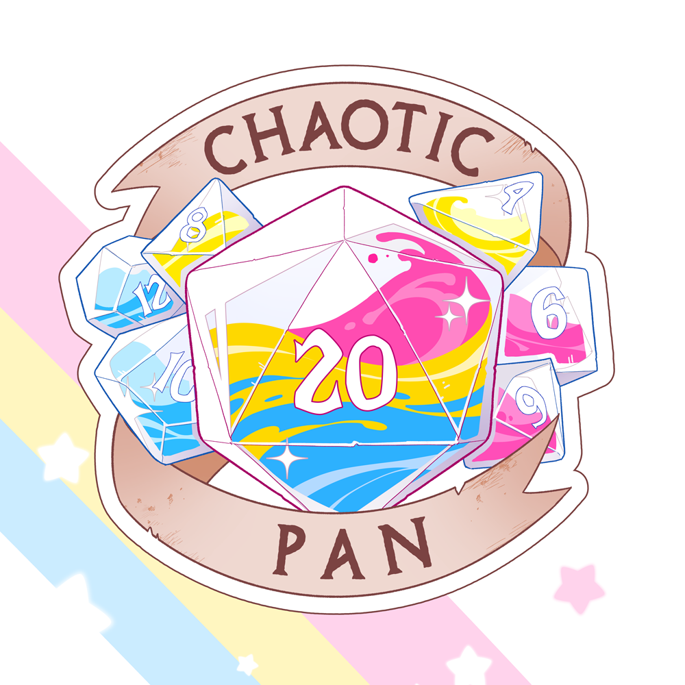 LGBT RPG Sticker - Pan