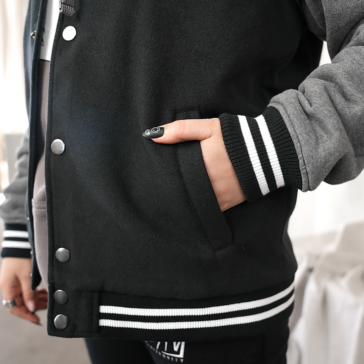 Hollister varsity jacket qsnap