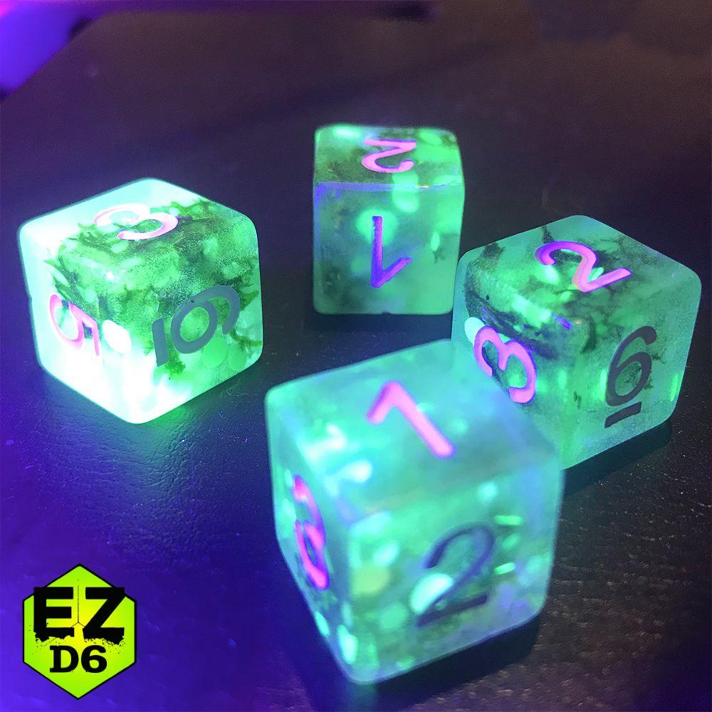 Official EZD6 GOOGLOW Dice