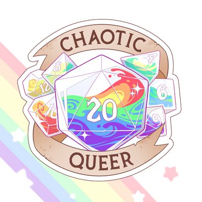 LGBT RPG Sticker - Queer
