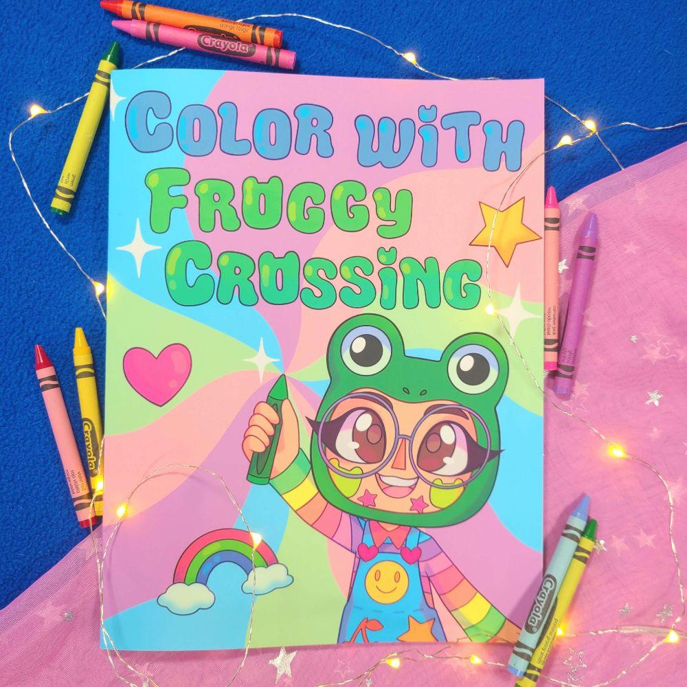 froggycrossing The Official froggycrossing Coloring Book Crowdmade