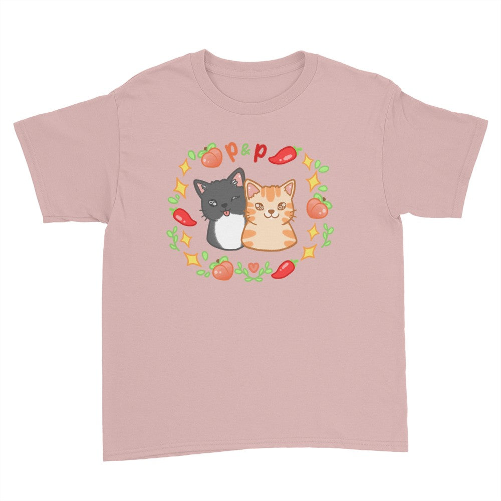 Peach and Pepper Youth Shirt
