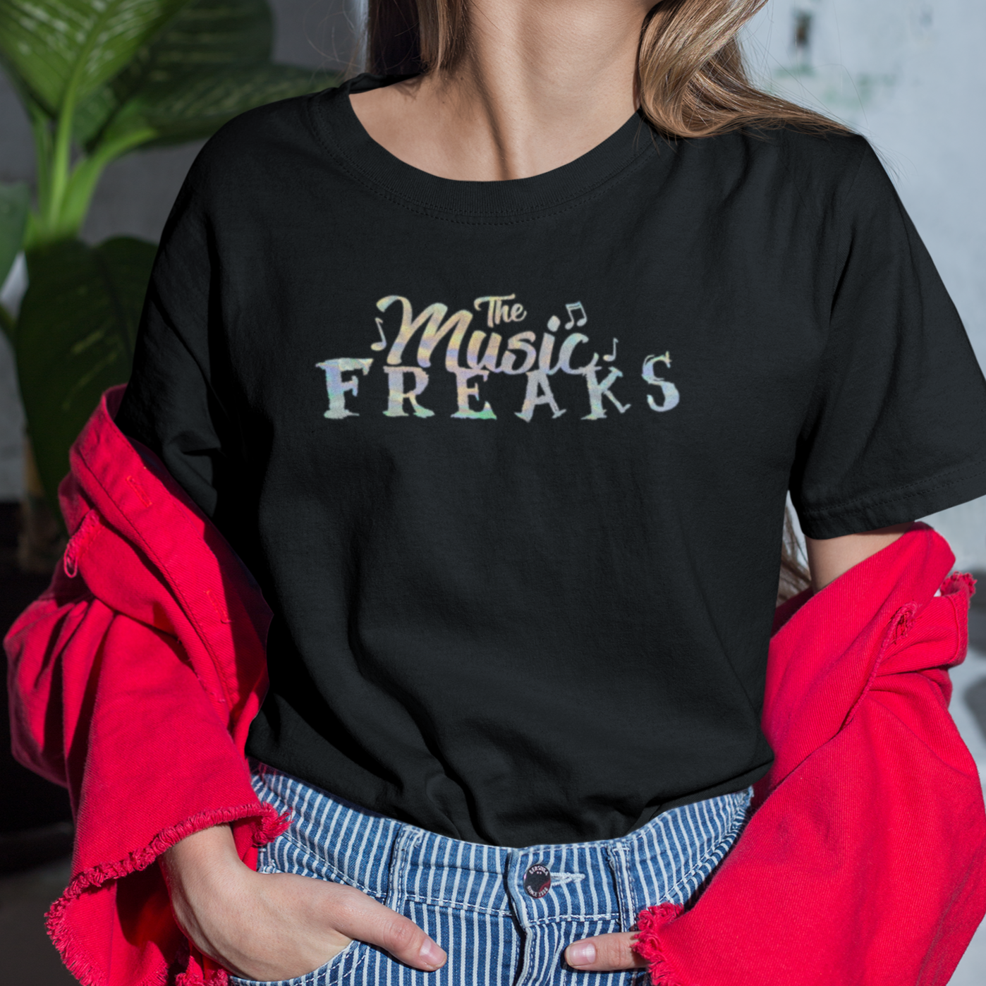 The Music Freaks - Holographic Foil Shirt (Sold Out)
