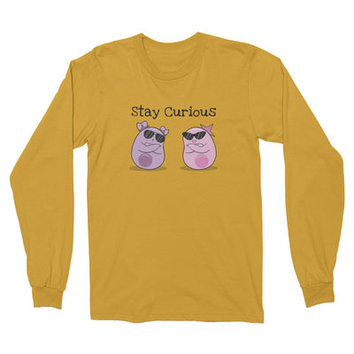 Stay Curious Unisex Jersey Long Sleeve Tee