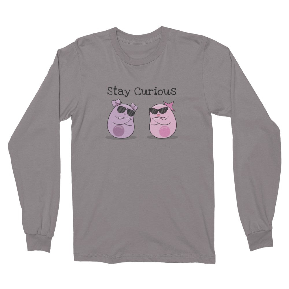 Stay Curious Unisex Jersey Long Sleeve Tee