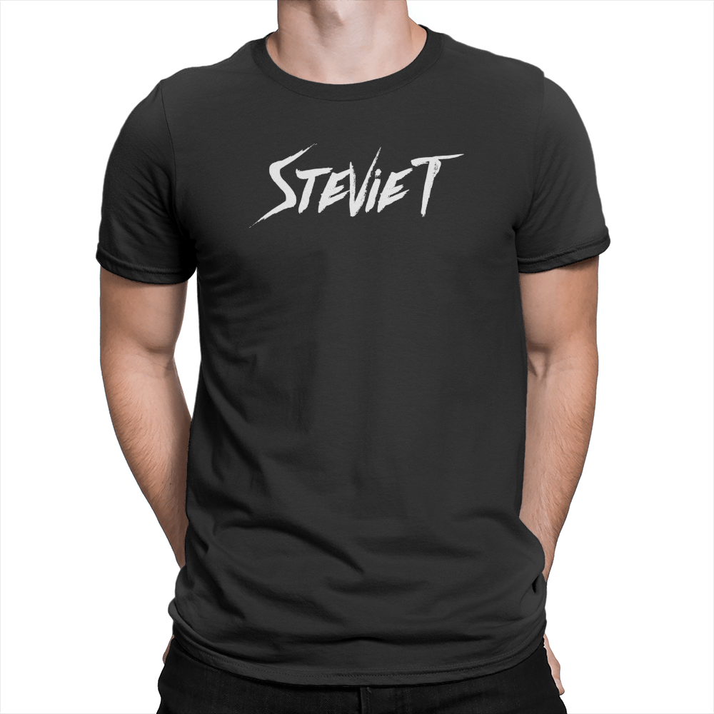 Stevie T Logo - Unisex T-Shirt Black