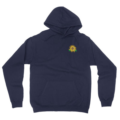 Sunflower Embroidered Hoodie