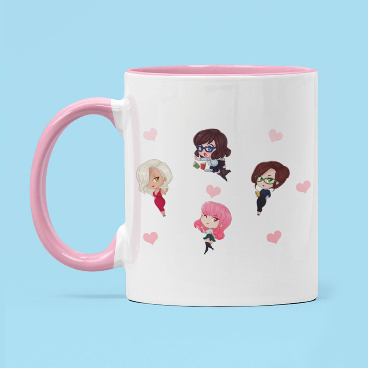 Quickie Chibi Pink Mug
