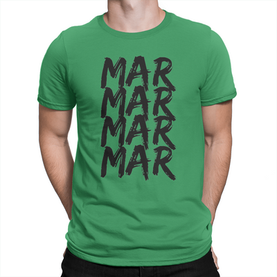 MarMar Stacked - Unisex T-Shirt Kelly Green