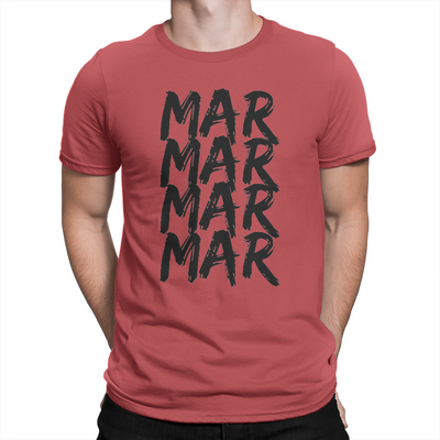 MarMar Stacked - Unisex T-Shirt Red
