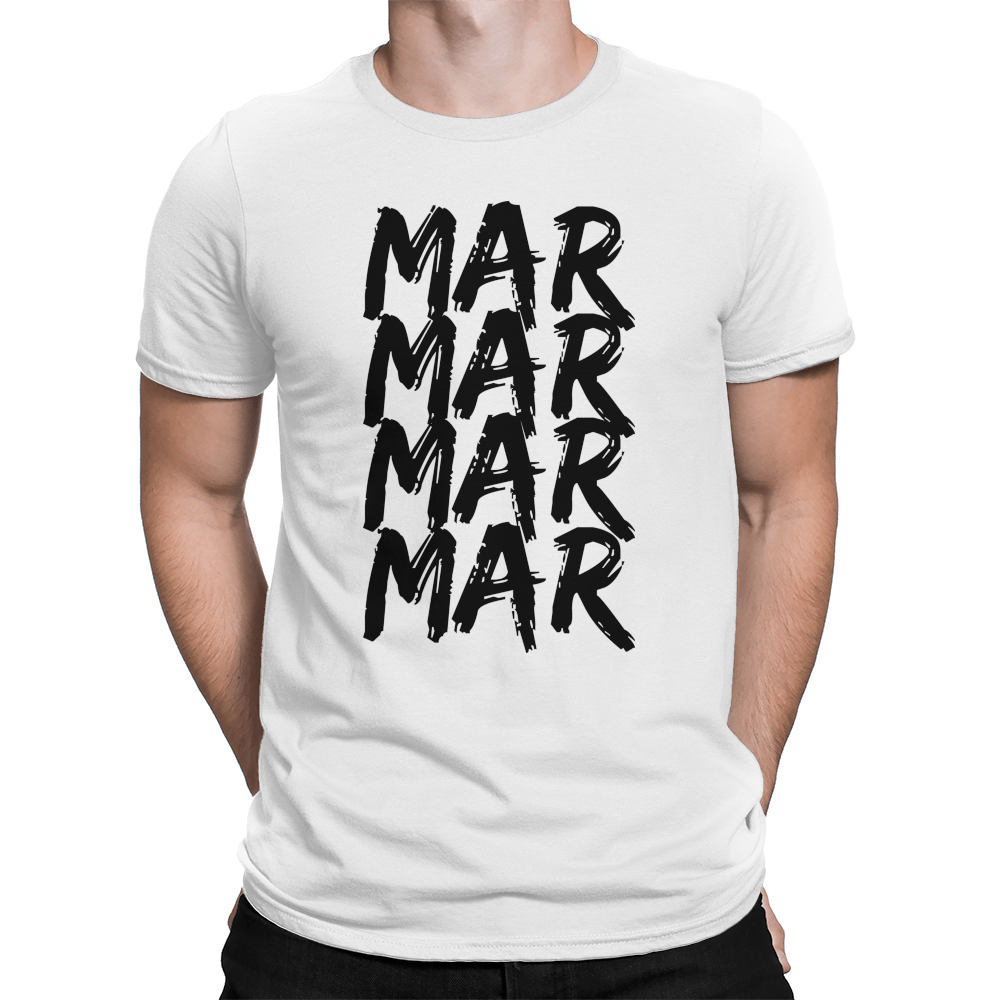 MarMar Stacked - Unisex T-Shirt White