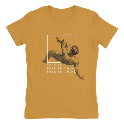 THE UNBOXED MIND WOMEN'S TEE | GOLD - PINK - OLIVE