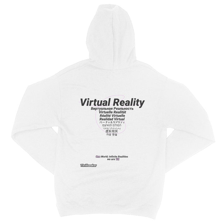 Limited Edition - We Are VR White Hoodie – Crowdmade