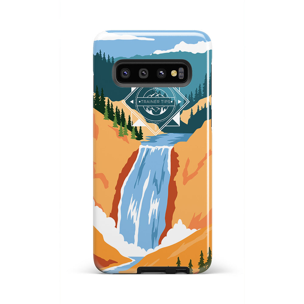Retro Parks Yellowstone Samsung Galaxy Case