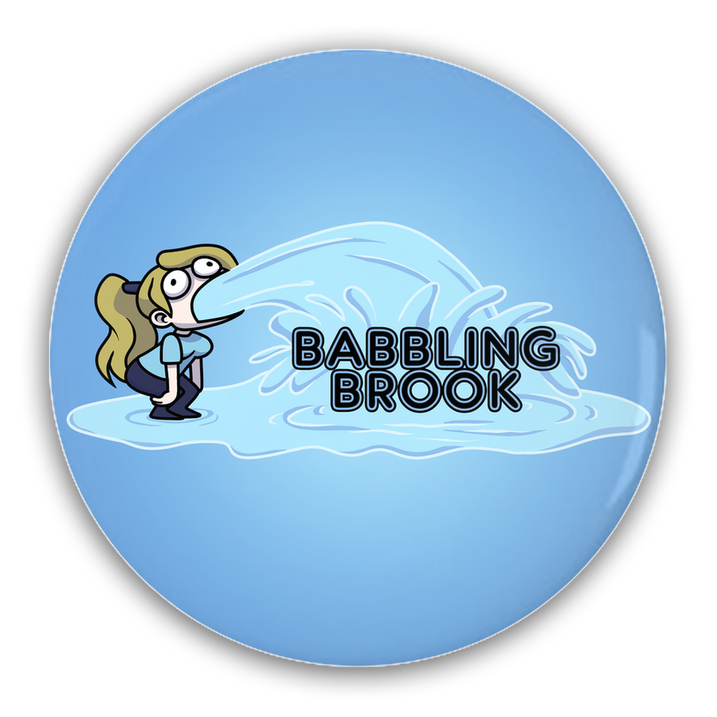 Babbling Brook Button