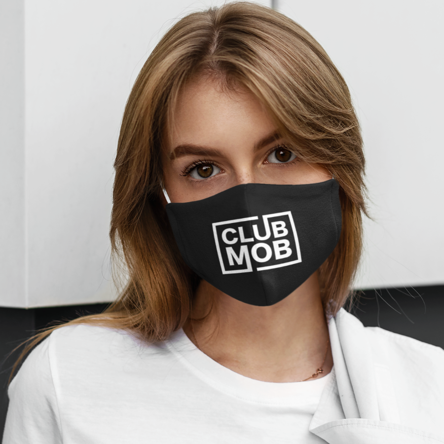 Club Mob Black Face Mask