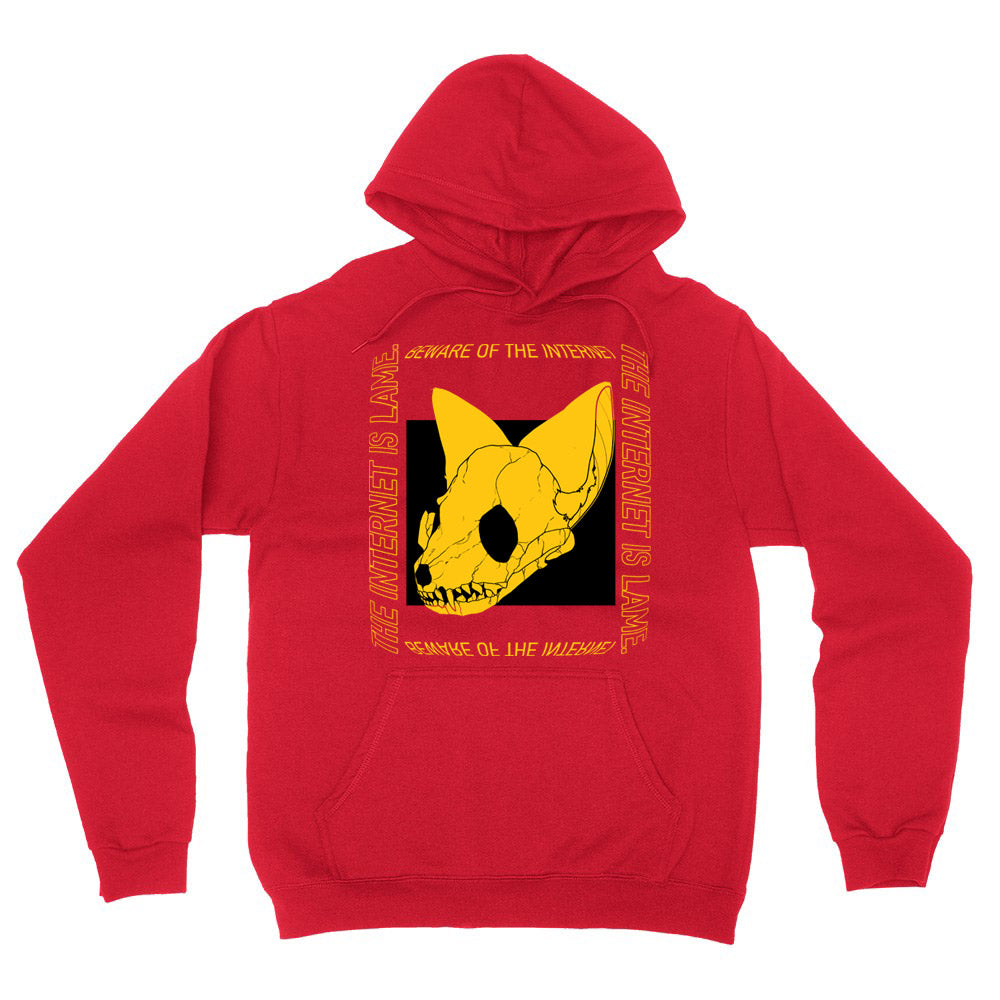 Squizzy Yellow Skull Hoodie
