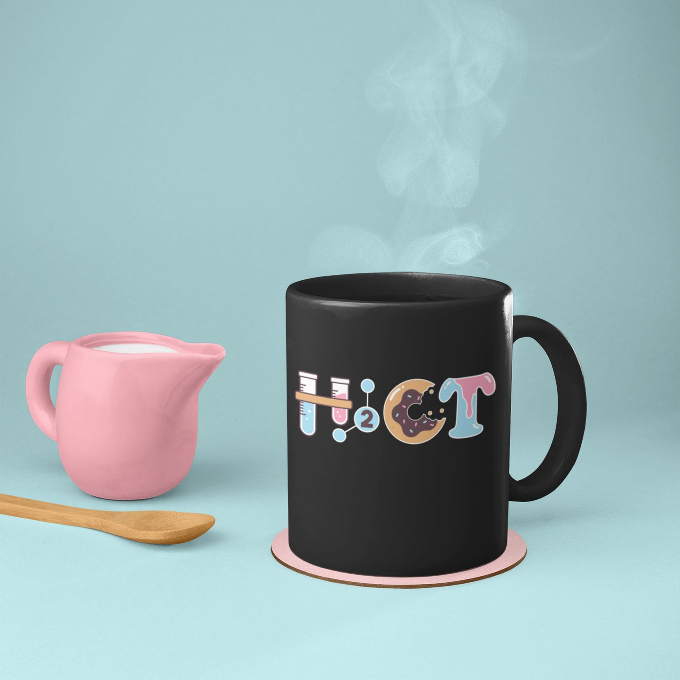 H2CT Sweet Science Black Mug