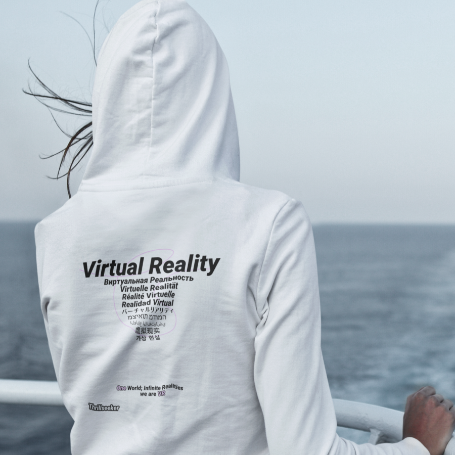 Limited Edition - We Are VR White Hoodie – Crowdmade