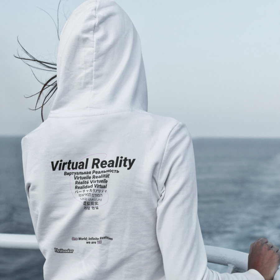 Limited Edition - We Are VR White Hoodie