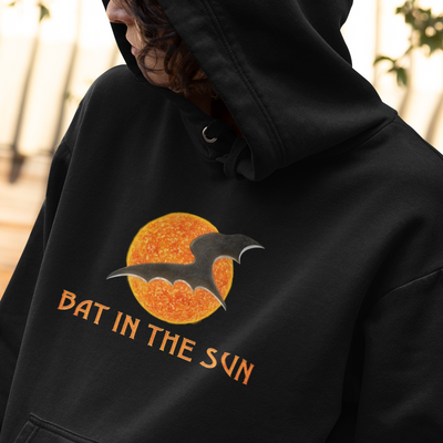 Bat In The Sun Logo - Unisex Pullover Hoodie