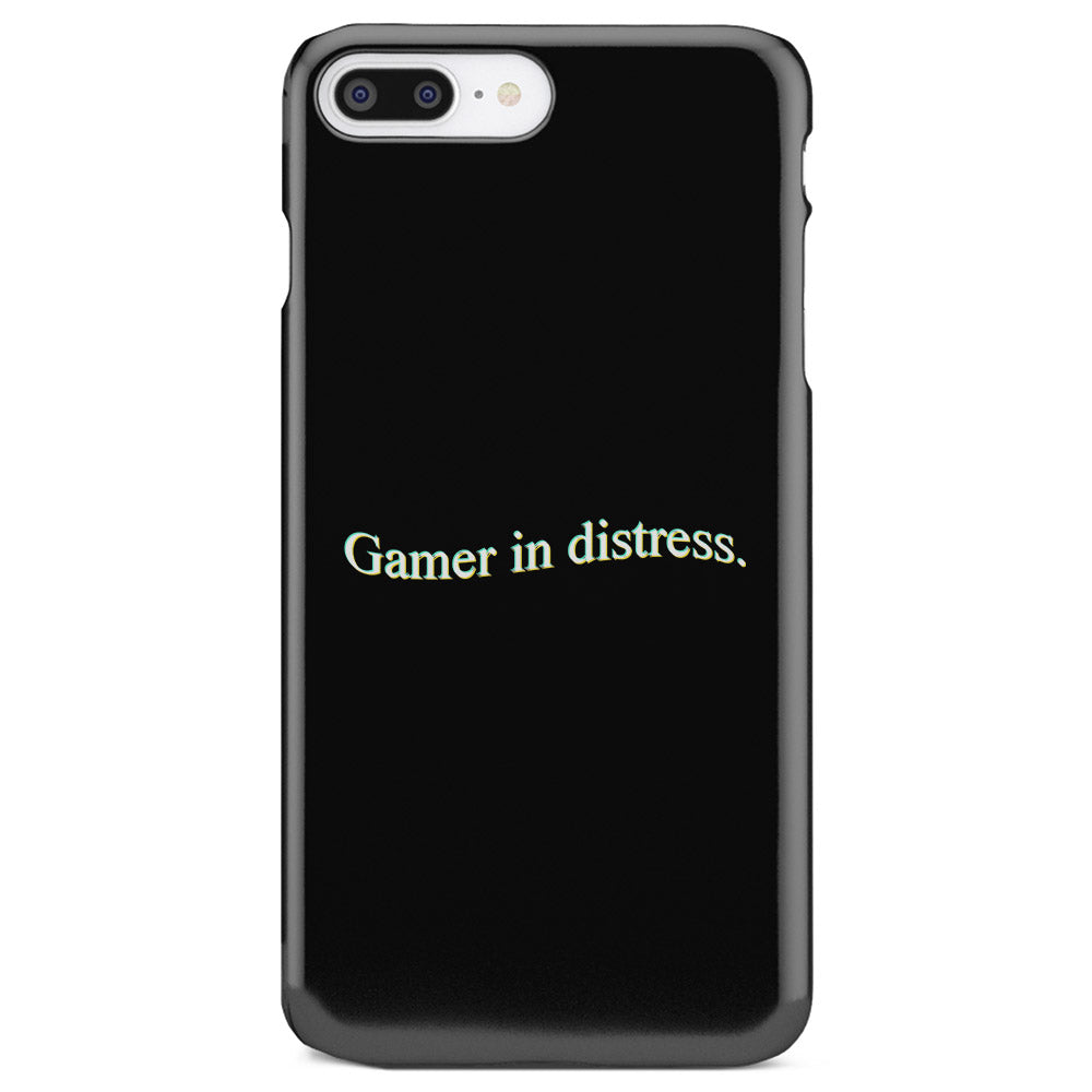 Gamer in Distress Slim iPhone Case