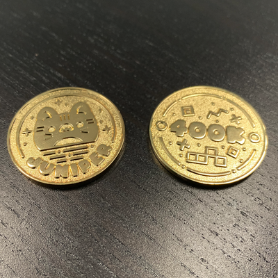 Juniper 400K Gold Coin