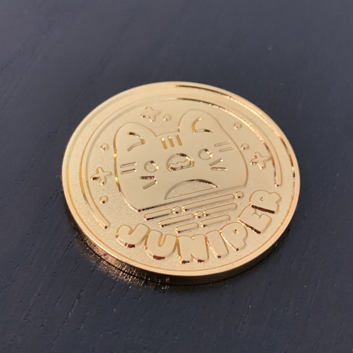 Juniper - 400K Gold Coin – Crowdmade