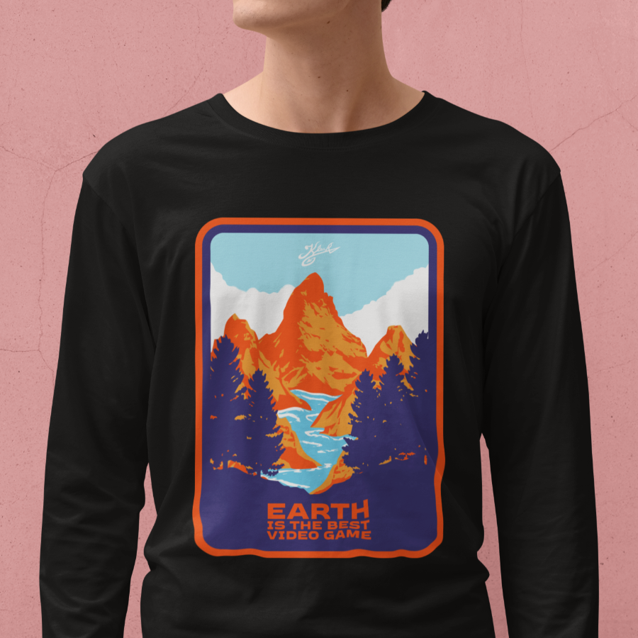 Earth is the Best Video Game Long Sleeve