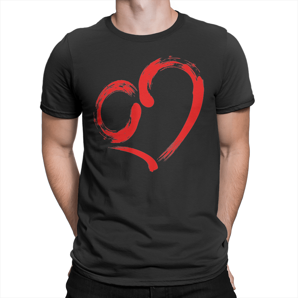 LoveSick Heart - Unisex T-Shirt Black