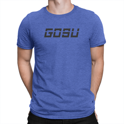 Gosu Logo Unisex Shirt Heather Royal