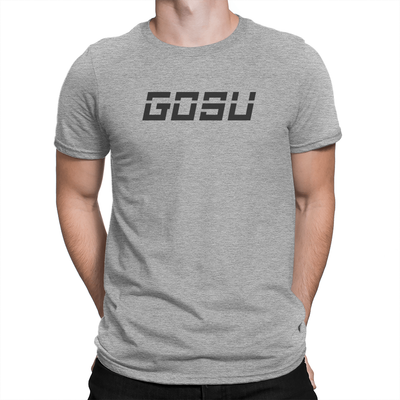 Gosu Logo Unisex Shirt Light Heather Grey