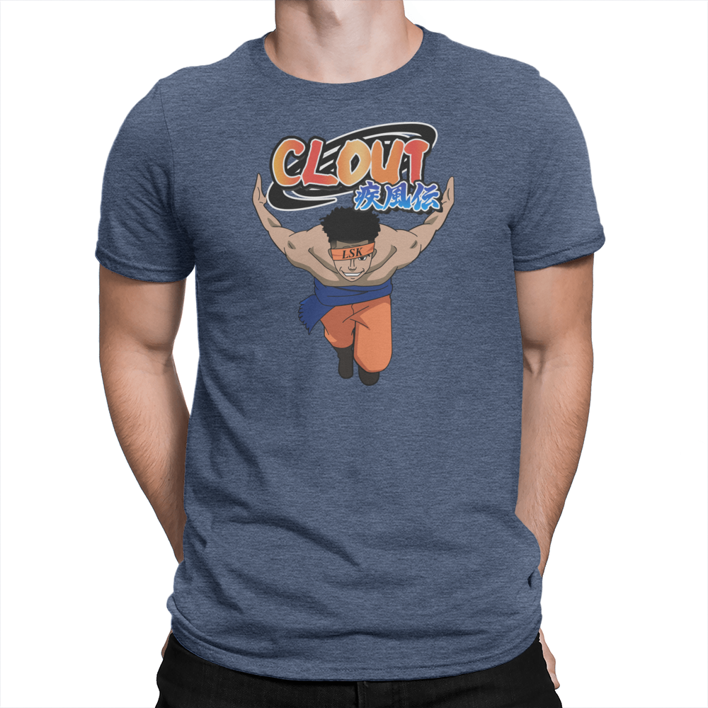 Clout Chaser - Unisex Shirt Heather Navy