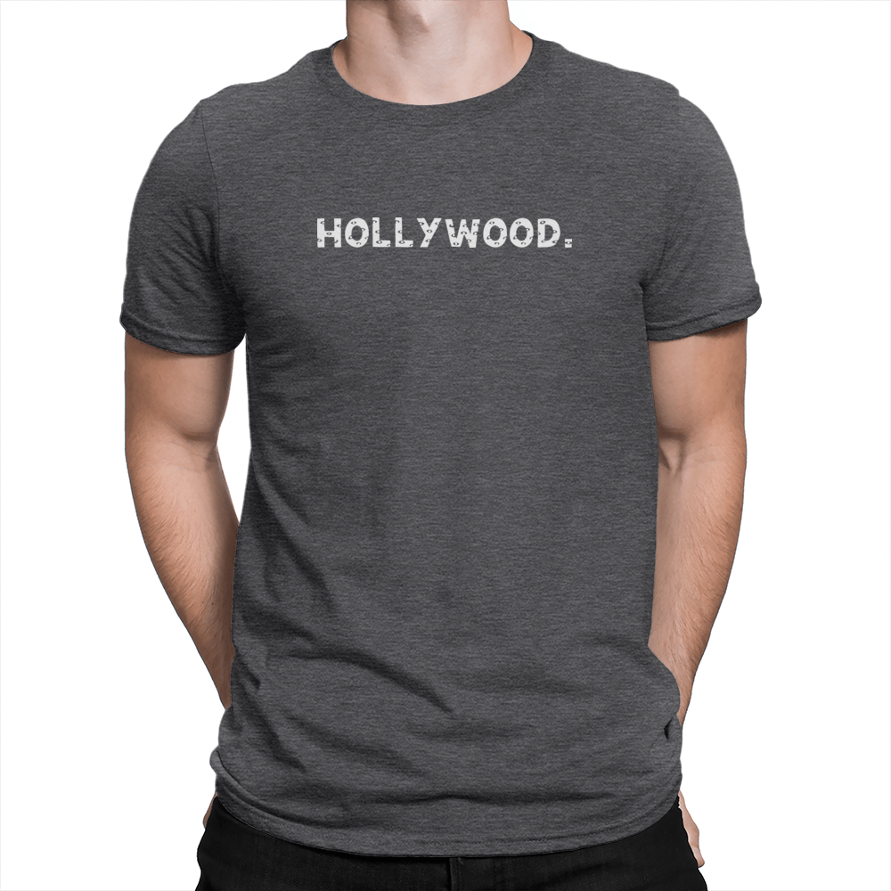 Hollywood Unisex Shirt Heather Charcoal