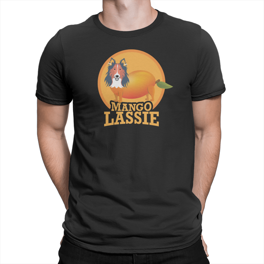 Mango Lassie Unisex Shirt Black