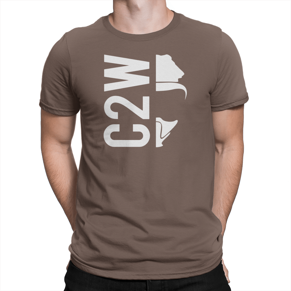 C2W - Unisex T-Shirt Brown