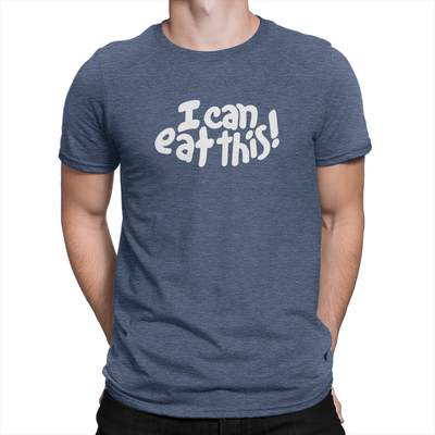 I Can Eat This! - Unisex T-Shirt Heather Navy