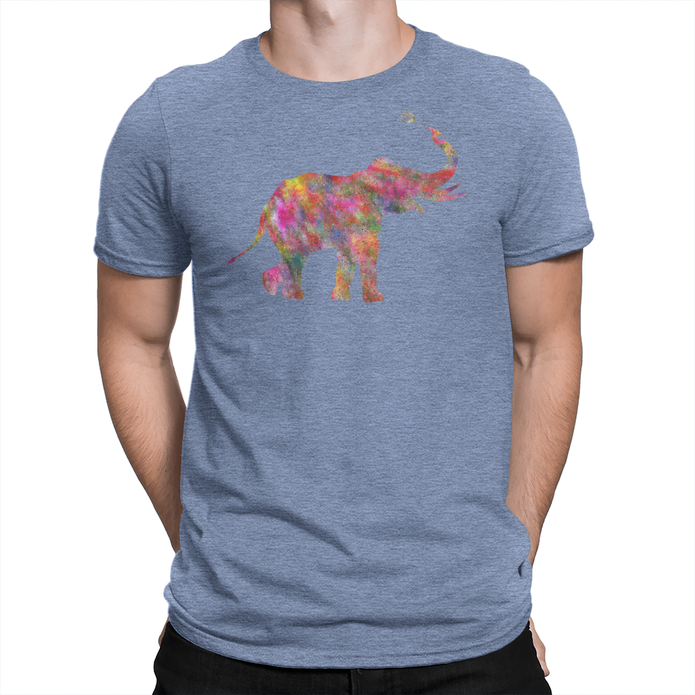 Elephant - Unisex T-Shirt Heather Navy