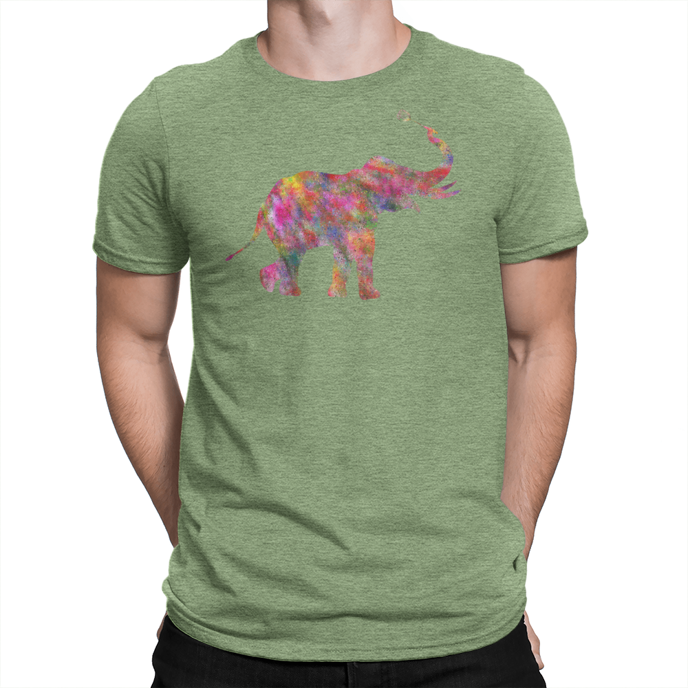 Elephant - Unisex T-Shirt Heather Green