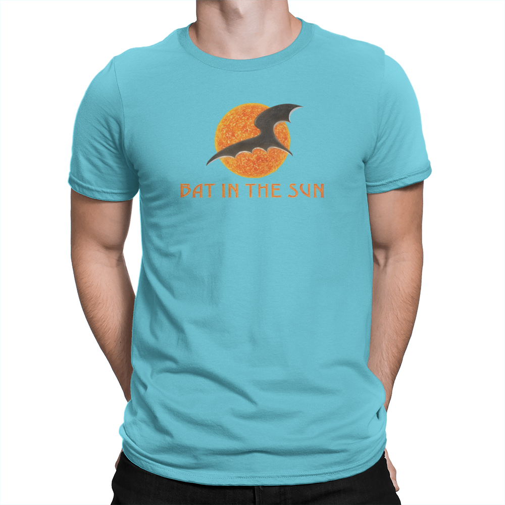 Bat In The Sun Logo - Unisex T-Shirt Turquoise